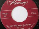 THE RAVENS Chloe-E b/w Why Did You Leave Me 45 DOO-WOP MINT- ORIG MERCURY 5853