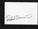 AUTHENTIC VERY RARE RICHARD WRIGHT SIGNED AUTOGRAPHED CARD PINK FLOYD REAL SIG