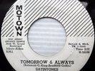 SATINTONES northern soul promo 45 TOMORROW & ALWAYS A LOVE THAT CAN NEVER BE e39