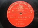 RARE 10” RED G&T FLUSH LABEL – ENRICO CARUSO