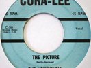 THE UNIVERSALS The Picture 45 RARE DOO-WOP CORA-LEE 501