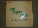 Lee Konitz Sextet - Lee meets Miles - Miles Davis - Rare Esquire EP 7