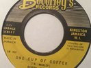 BOBBY MARTELL - one cup of coffee b/w snow boy - BEVERLEY'S 45