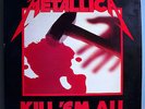 METALLICA KILL 'EM ALL ULTRA-RARE ORIGINAL '83 MEGAFORCE LP BEAUTIFUL =