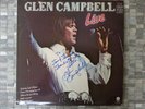 Glen Campbell Live UK LP SIGNED