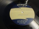 50'S ROCKABILLY 10'' 78 RPM ONE SIDE ACETATE on ALLEGRO STUDIO NY REPUBLIC MUSIC