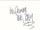 OASIS SIGNED AUTOGRAPH LIAM GALLAGHER LIVE FOREVER VERY RARE