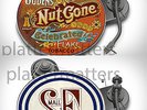 Vinyl Collector's SMALL FACES 7 or 12 inch TURNTABLE platter MAT Ogdens Nut Gone