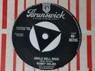 BOBBY HELMS. JINGLE BELL ROCK. BRUNSWICK 45-05765 (HARD TO FIND).