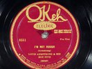 78 RPM -- Louis Armstrong and His Hot Five, Okeh 8551, E Jazz