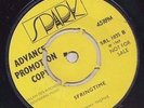 '69 SPARK NORTHERN SOUL 45 JIMMY THOMAS SPRINGTIME/(WE AIN'T HERE)LOOKING FOR..?