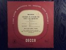 BRAHMS OSSY RENARDY VIOLIN DECCA LXT 2566 UK LP GOLD/ORANGE 1ED