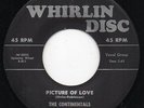 Continentals-Picture Of Love-Whirlin Disc Doo Wop 45 