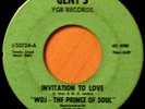 FUNK 45 WDJ THE PRINCE OF SOUL INVITATION TO LOVE FUNKY LOVING GENT'S 50124 RARE