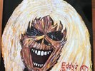 IRON MAIDEN - EDDYS MIND 2XLP DBL. VINYL WORLD SLAVERY TOUR 1984 Milano Rare