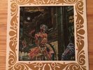 Iron Maiden Somewhere In Time Carnival Mirror Painted Vintage