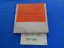 Seeburg Background Music Basic 10-1-65 Records 2, 7, 12, 17, 22 NOS sealed box