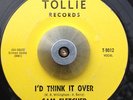 NORTHERN SOUL 45 Sam Fletcher - I'd think it over (Tollie T-9012) ORIGINAL HEAR
