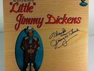 The Best Of Little Jimmy Dickens EX Vinyl Gusto GT-0041 Signed Country 1978