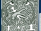 ORIGINAL 1983 KEITH HARING ART PRINT & HIP HOP B.BOY VINYL RECORD EX RARE