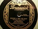 THE CAPTIVATORS RED NICHOLS/COPLEY PLAZA Building A Nest For Mary BRUNSWICK 4321