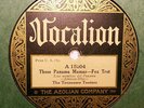 THE TENNESSEE TOOTERS Those Panama Mamas/Red Hot Henry Brown VOCALION 15004 E-