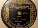 BELLE BAKER My Sin/Underneath The Russian Moon BRUNSWICK 4343 E- HEAR