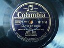 Edith PIAF  78 t. 25 cm  La vie en rose  Un refrain courait...  Columbia DF 3152