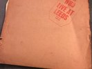 The Who Live At Leeds Red Label LP Vinyl Album 12 Inserts