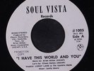 LEROY LANE & UPSTAIRS MAIDS: I Have This World And You / There's A Man 45 (dj,