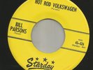 ROCKABILLY -- BILL PARSONS - HOT ROD VOLKSWAGON  -HEAR BOTH - 1960 STARDAY