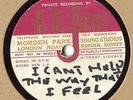 R.G. Jones Morden Studio 60s era acetate demo from England Norman Petty Studios