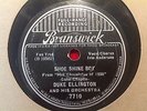 78 rpm DUKE ELLINGTON - Shoe shine boy - BRUNSWICK 7710 - US PRESS