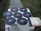 RARE, Pablo Casals, Bach Society Cello Suites 1 & 6,Victor Red Seal 78rpm, EX+