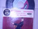 johnny hallyday rare sp juke box 45741 souvenirs,souvenirs excellent etat