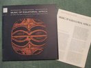 Music of Equatorial Africa Ethnic Folkways Library w/booklet
