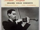 J BRAHMS  LP Violin Concerto *L Kogan Columbia UK mono orig b/g