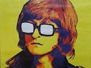 ANCIENNE AFFICHE MICHEL POLNAREFF AUTOGRAPHE POP ART 1970 J.M.PERIER 120 x 80 cm