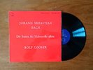 VDE LY 3007/3 JS Bach Suiten für Violoncello allein Rolf Looser Swiss NM