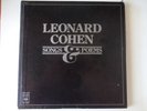 LEONARD COHEN Songs & Poems RARE AUSSIE 4 x LP BOX SET 1980 Box Damage / LPs NM