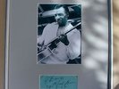 T.Bone Walker Blues Legend very rare hand signed in 1965