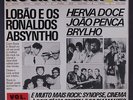 VARIOUS: Rock In Brazil Vol 1 LP (gatefold, small toc, woc, promo stamp obc, s
