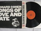 LEONARD COHEN - SONGS OF LOVE AND HATE BOB JOHNSTON CBS S 64090 NL'70 TOP