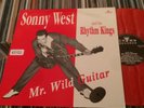 SONNY WEST AND THE RHYTHM KINGS MR. WILD GUITAR ROCKABILLY RED VINYL LP