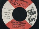 1490 AFRICANS-COOL IM DONG-TREASURE ISLE-  REGGAE 45 7
