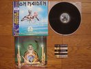 IRON MAIDEN Seventh Son Of A Seventh Son JAPAN LP w/ OBI Insert & Metal Sticker
