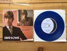 David Bowie London Bye Bye Ta Ta 7in Moon 545/600 Promo EX Blue Vinyl