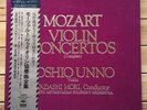 Yoshio Unno / Mozart: Violin Concertos • QUADRAPHONIC 4CH STEREO JAPAN VINYL 3LP