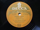 WILHELM BACKHAUS Decca SX-63016 PIANO 78 CHOPIN Ballade G-MOLL NM