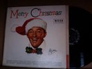 EX 1st press 1955 LP Bing Crosby Merry Christmas with the Andrew Sisters DL-8128